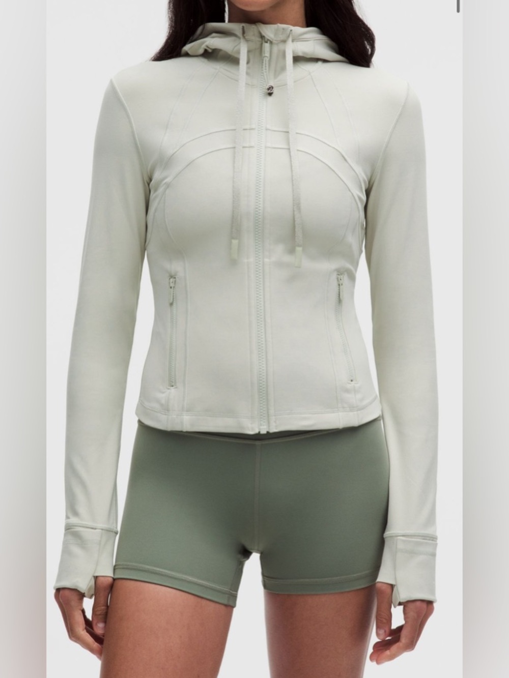 lululemon athletica Define Cropped Hooded NULUL Zip Jacket